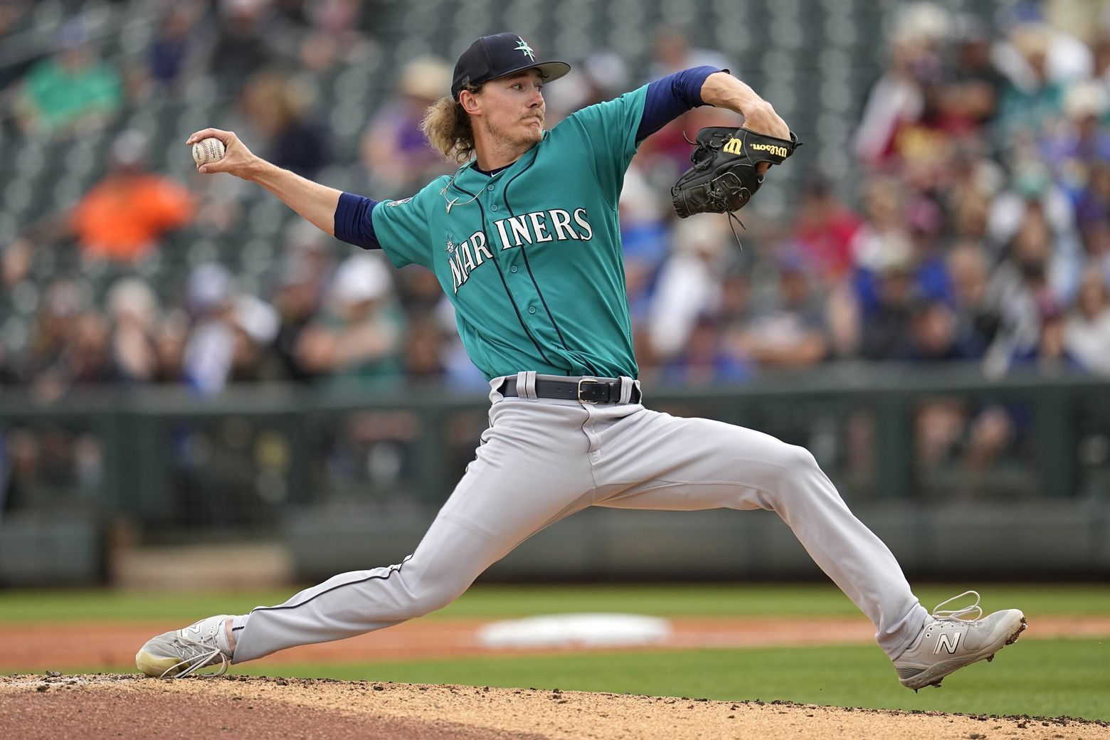 Mariners pitching prospect Bryce Miller gets his first start of spring — against team he grew up watching | The Seattle Times