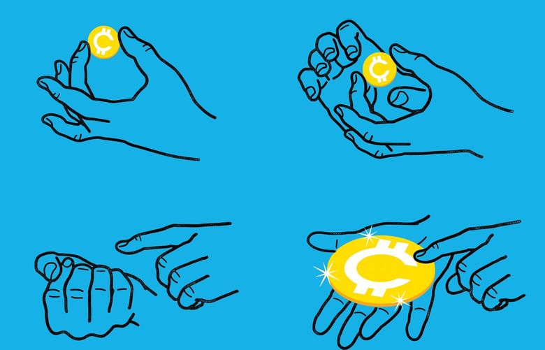 After a miserable year, cryptocurrency companies are looking for ways to rebrand products that many consumers no longer trust. (Chris Gash/The New York Times) 