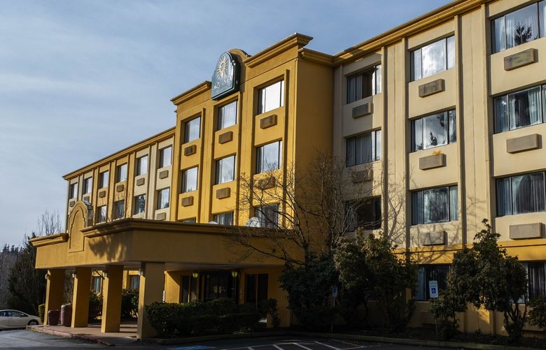 Interest by King County in purchasing this Kirkland La Quinta Hotel, and converting it into services for the homeless, is meeting resistance in the community.
Photographed Tuesday, March 1, 2022 219733