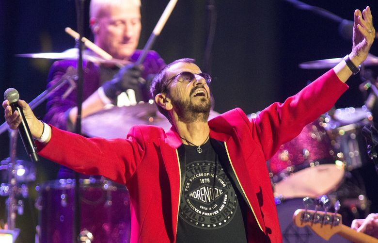Ringo Starr performs in concert with his All Starr Band at The Met, Aug. 14, 2019, in Philadelphia. INVW