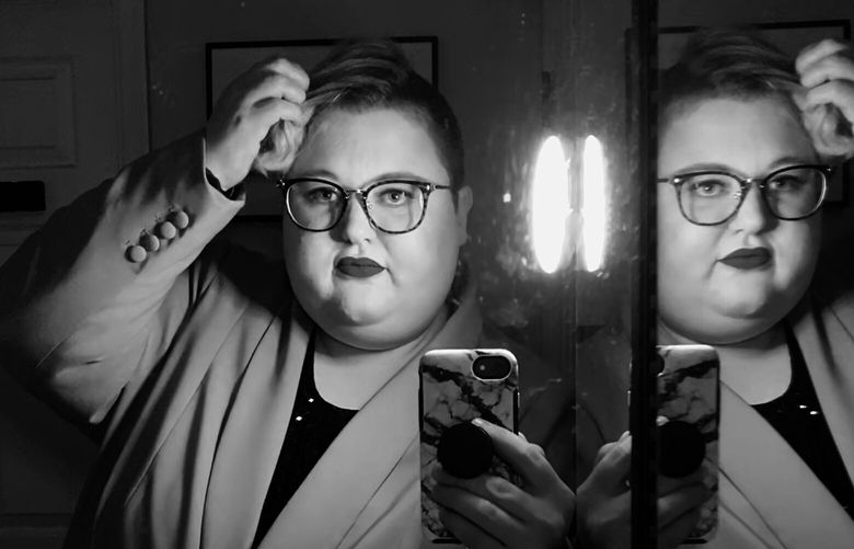 Corey Brooks (they/them), 25, Pittsburgh. MUST CREDIT: Washington Post photo by Carolyn Van Houten.
