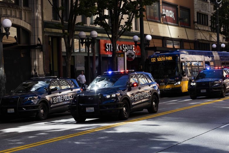 Two key issues would remain in the court’s jurisdiction: crowd control, including the review of the Seattle Police Department’s behavior during the Black Lives Matter protests of 2020, and the touchy matter of officer accountability. (Daniel Kim / The Seattle Times, 2022)