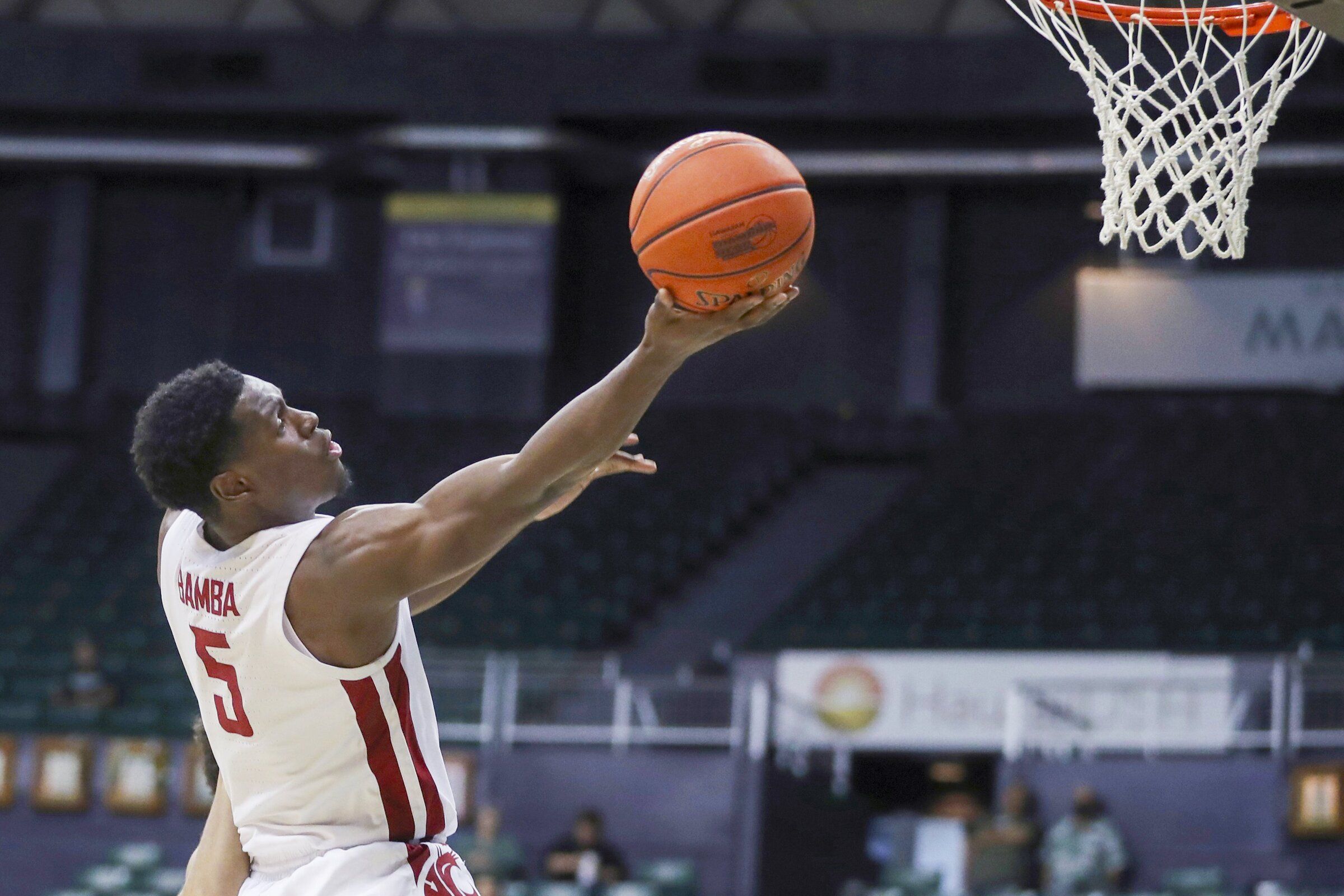 WSU men s basketball star TJ Bamba declares for NBA draft and