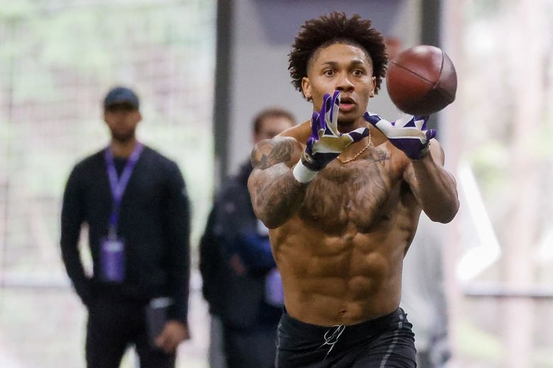 Notebook: Jordan Perryman's pro day bounce-back, UW breakout candidates and  more | The Seattle Times