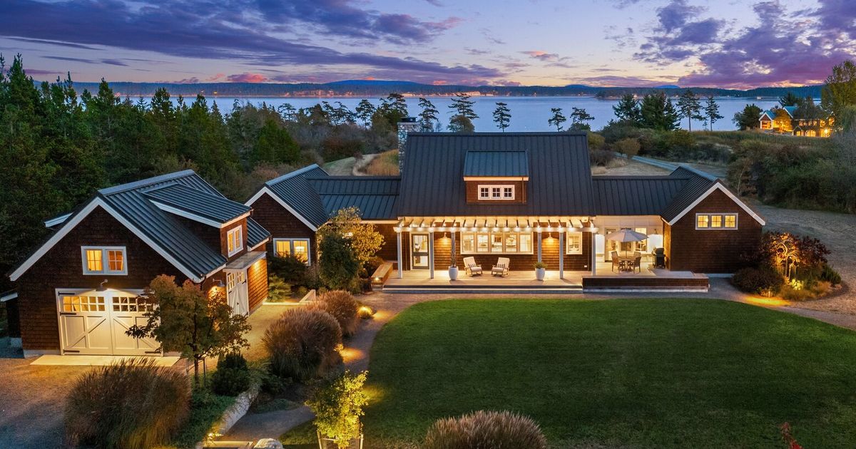 Peek inside M family compound for sale on San Juan Island
