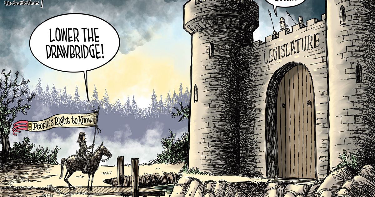 Medieval Drawbridge Cartoon