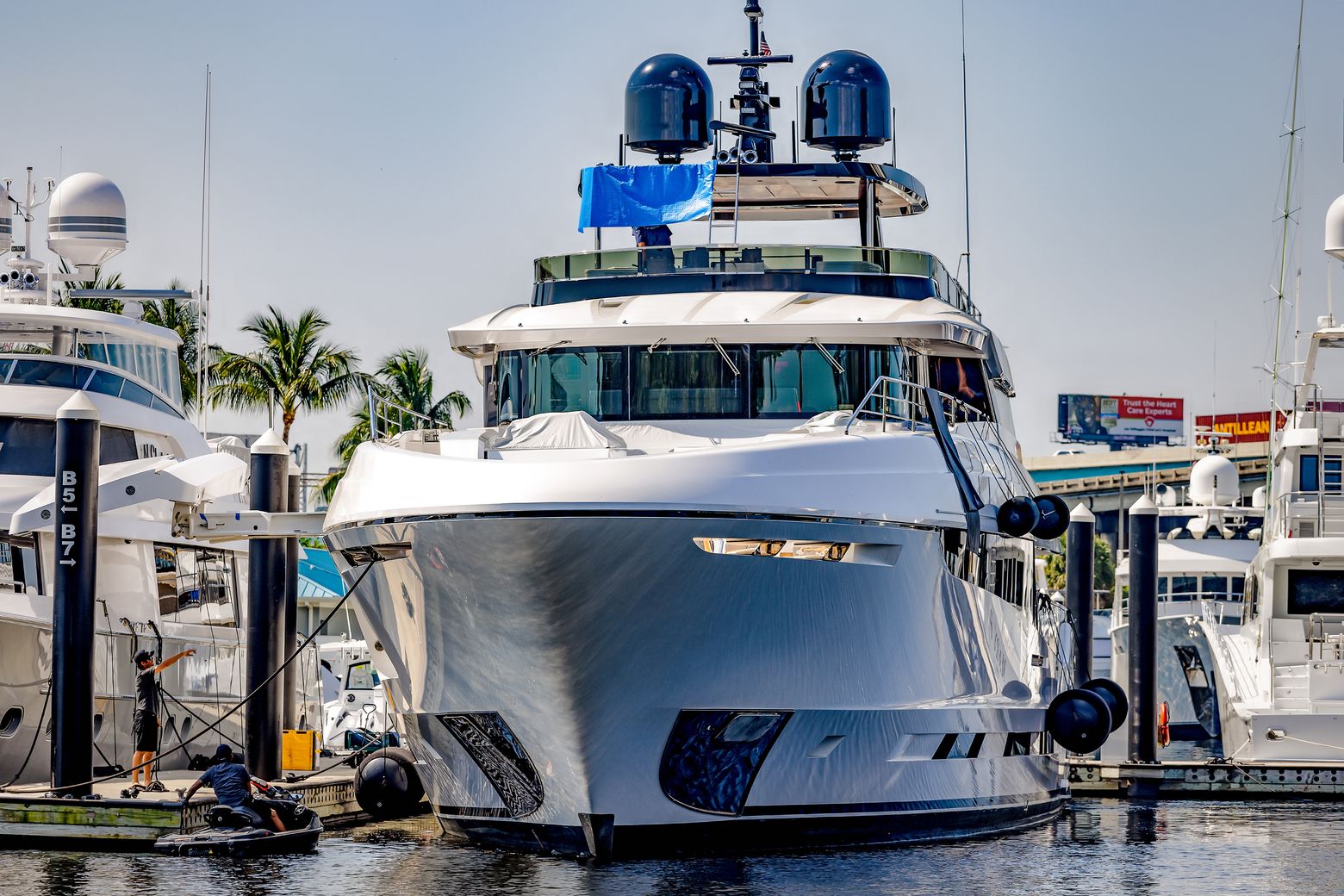 Sold: Yacht with a waterfall. Price: $19 million. Broker: George Santos |  The Seattle Times