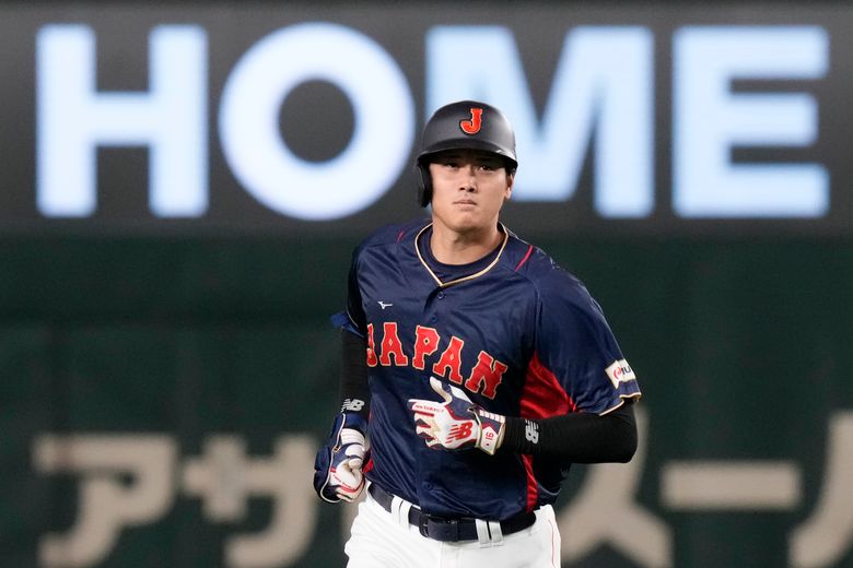 Japan Shohei Ohtani White Replica 2023 World Baseball Classic