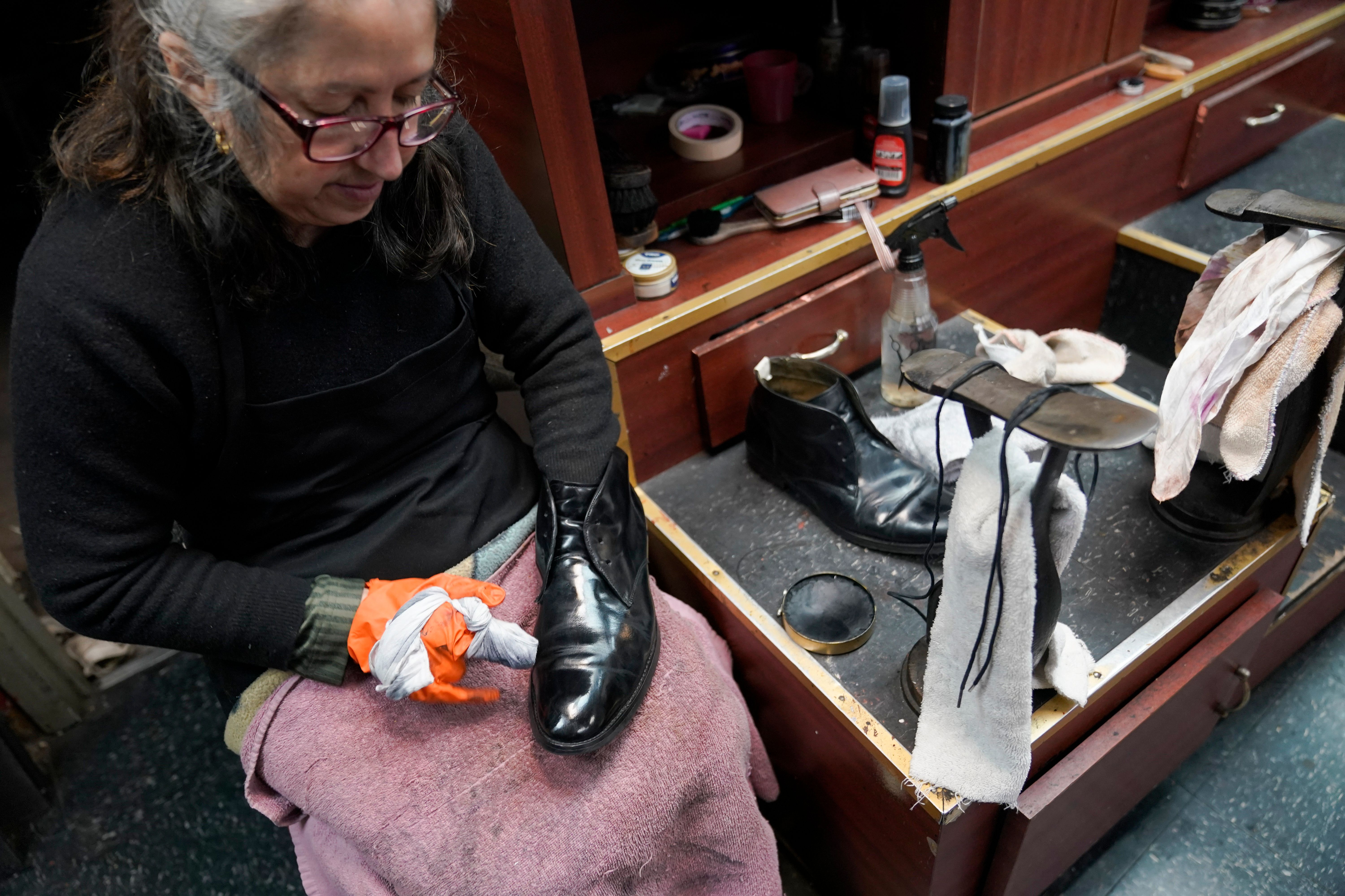 Shoe repair and sales polish near me