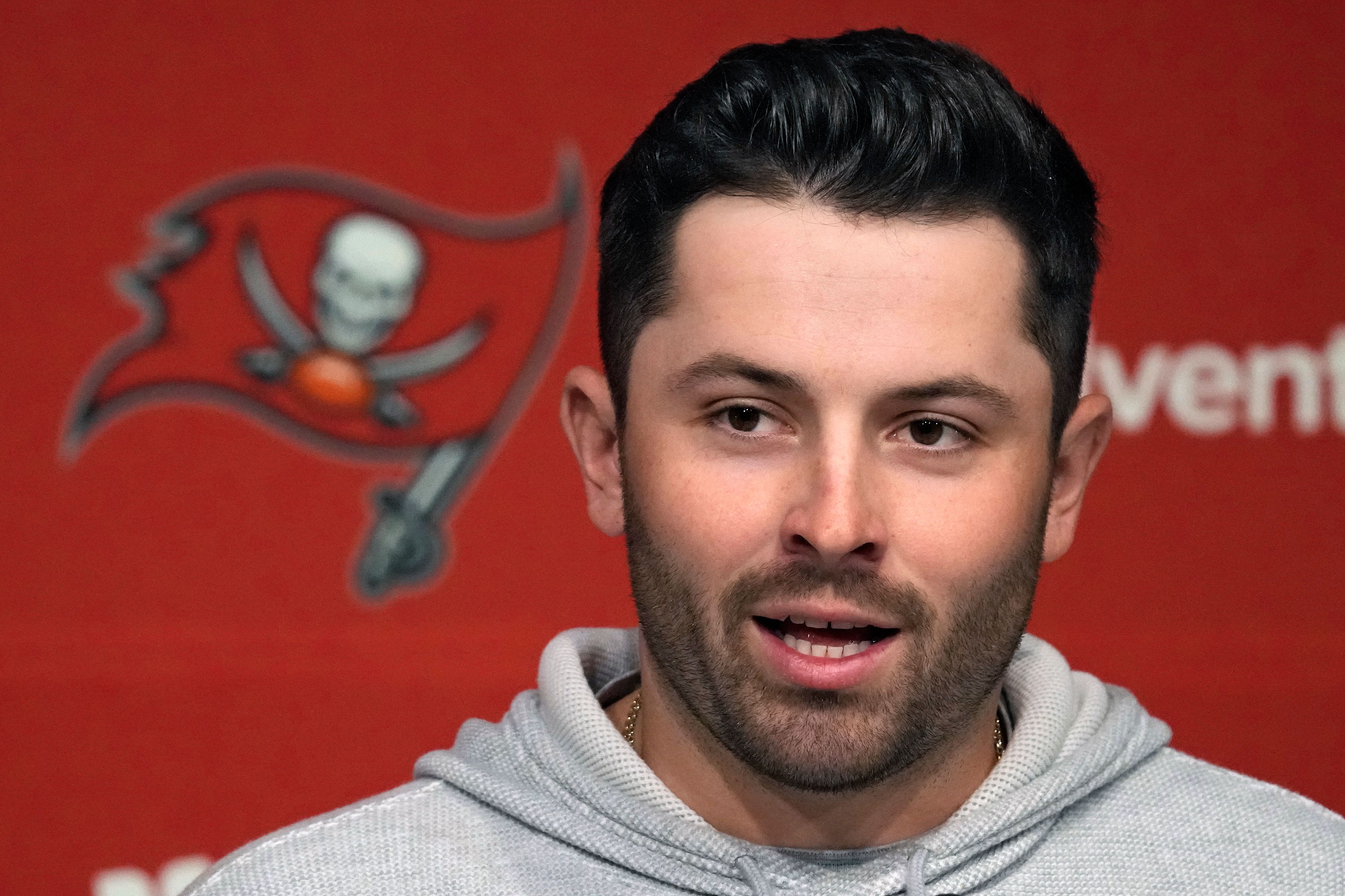 Confident Mayfield excited about fresh start with Buccaneers The