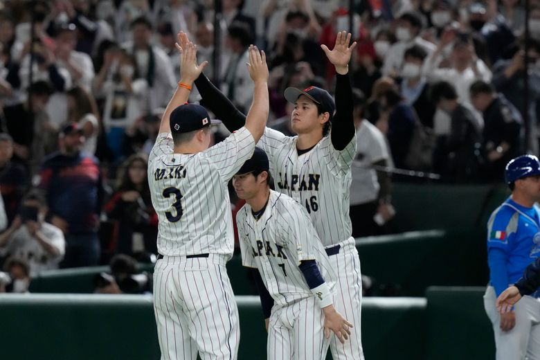 Baseball: Ohtani, Okamoto lead Japan past Italy to WBC semis
