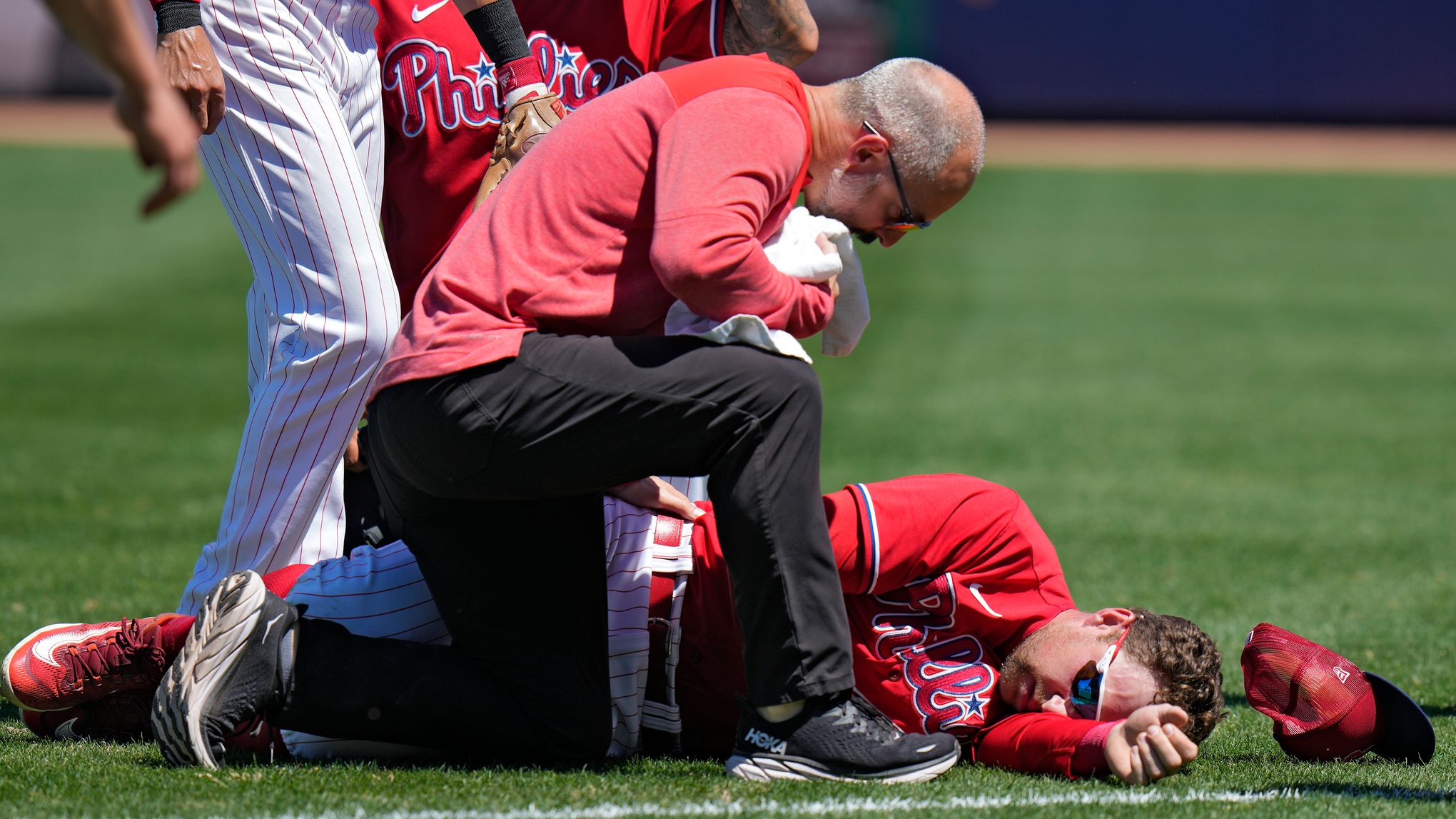 Phillies' Rhys Hoskins Suffers Torn ACL, Expected To Undergo Surgery for  Knee Injury, News, Scores, Highlights, Stats, and Rumors