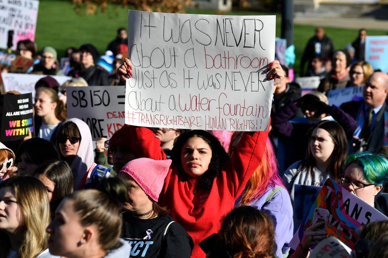 Transgender bathroom battle brews at Washington High School