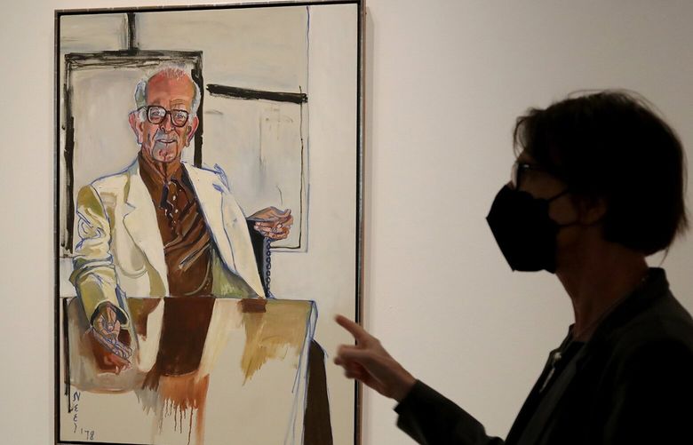 Modern and Contemporary Art Curator 
Catharina Manchanda describes Alice Neelâ€™s portrait of Rchard Lang, 1975. 218437