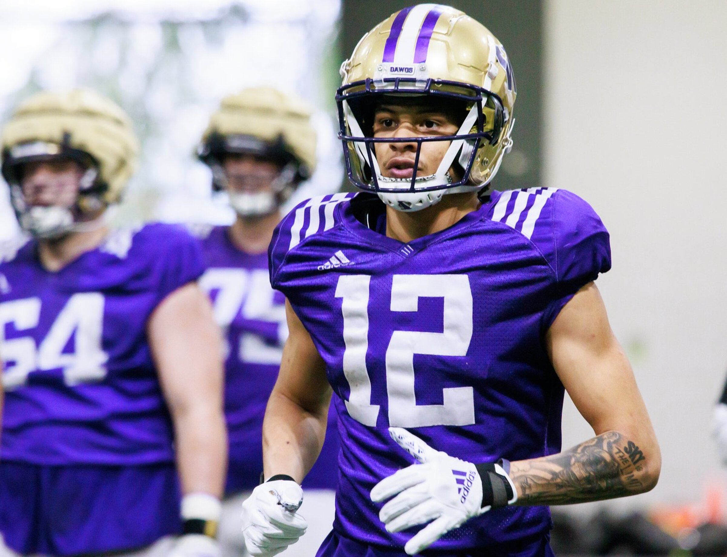 When it comes to UW's loaded WR room, Denzel Boston may be next in