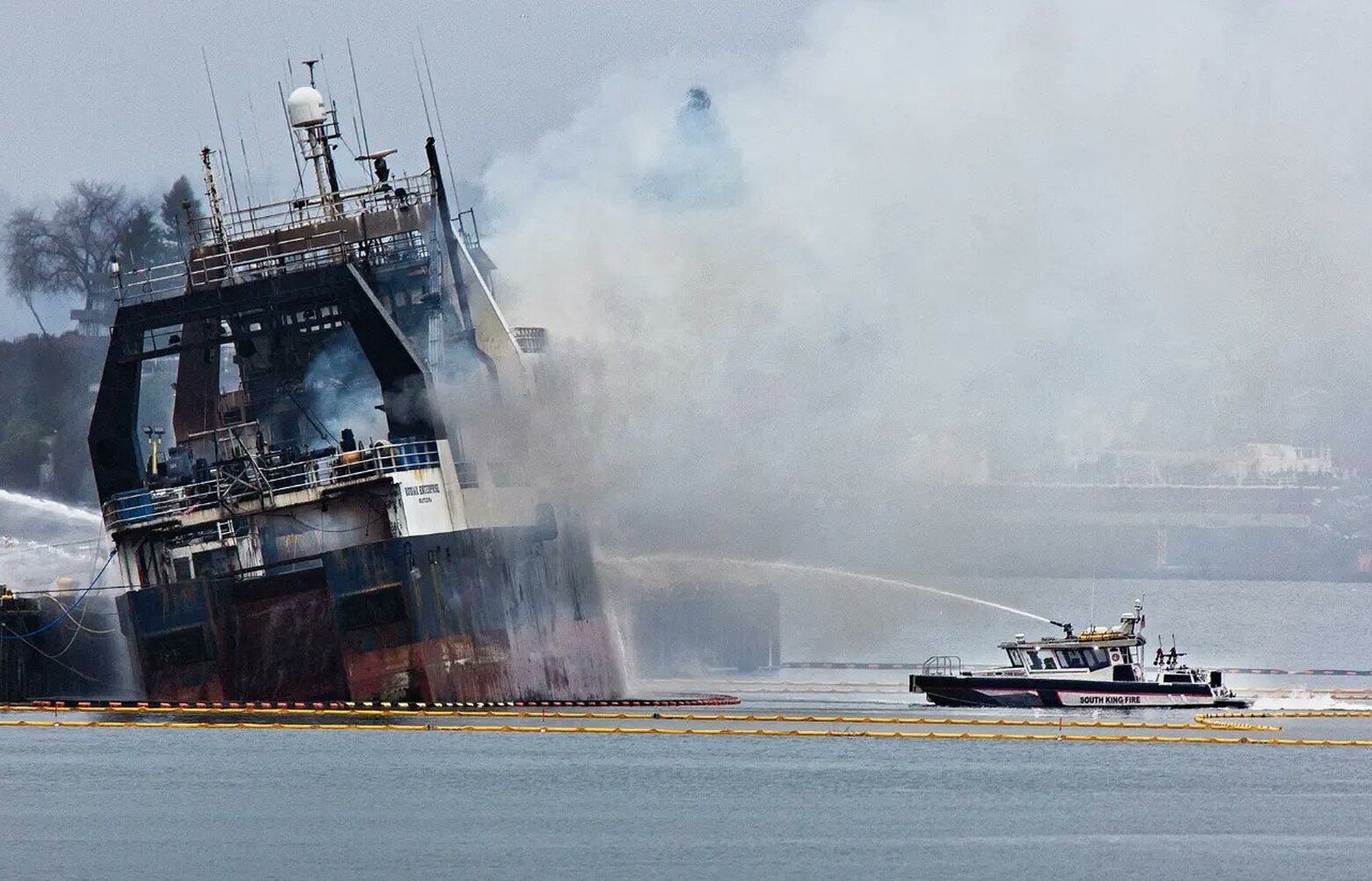 What we know about the fishing vessel fire in