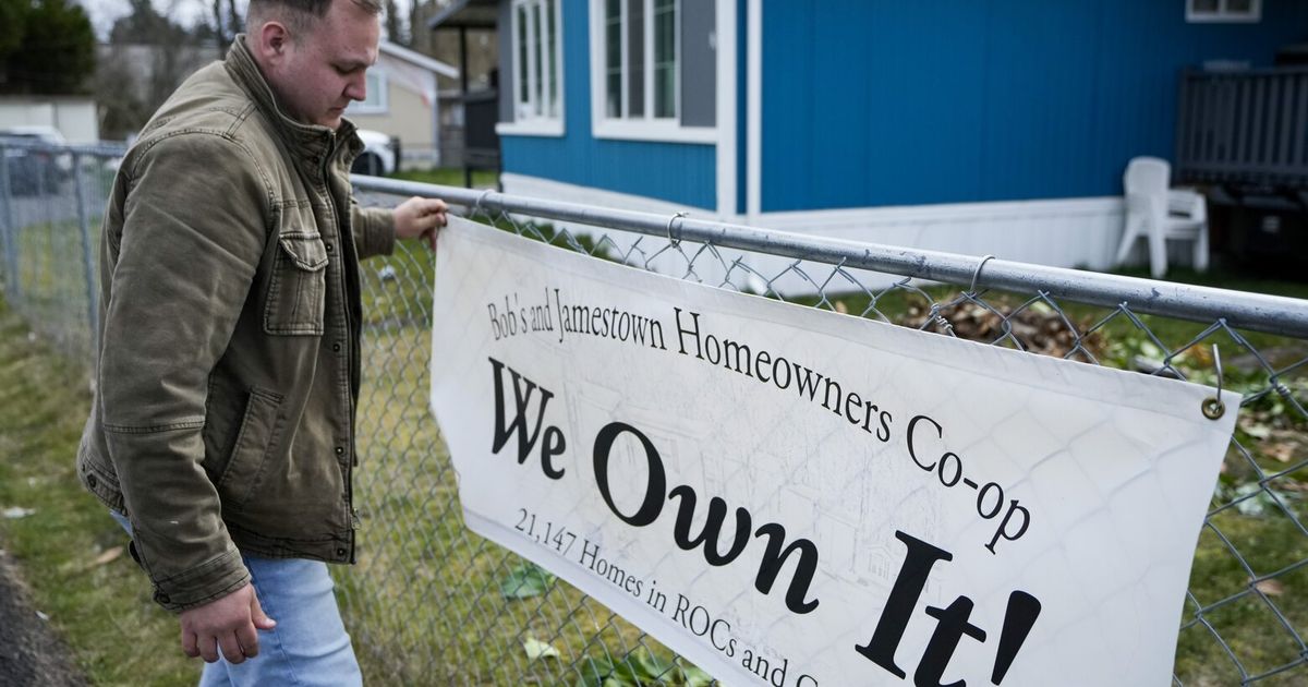 Mobile home park residents form co-ops to save their homes