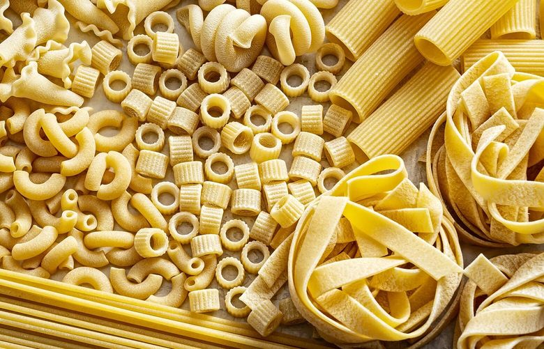 Most bronze-die-cut pasta is slow dried, which forms a sturdier product, reducing the chances of breakage in the box, on your shelf or in your pasta pot. MUST CREDIT: Photo for The Washington Post by Scott Suchman