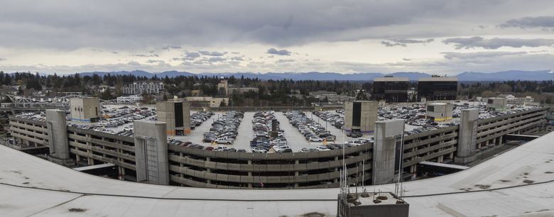 TIL that Seatac Airport has the world's second largest parking lot