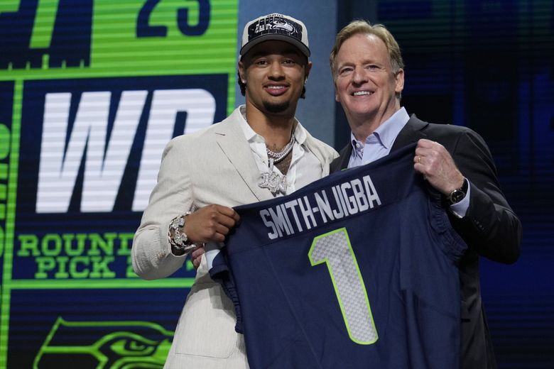 Seahawks go offense with second pick of 2023 draft, taking Ohio State WR  Jaxon Smith-Njigba