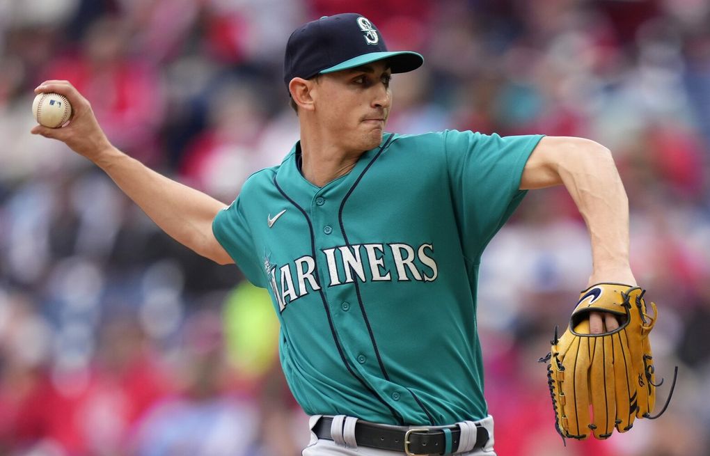 Mariners waste brilliant outing by George Kirby as bats go cold in