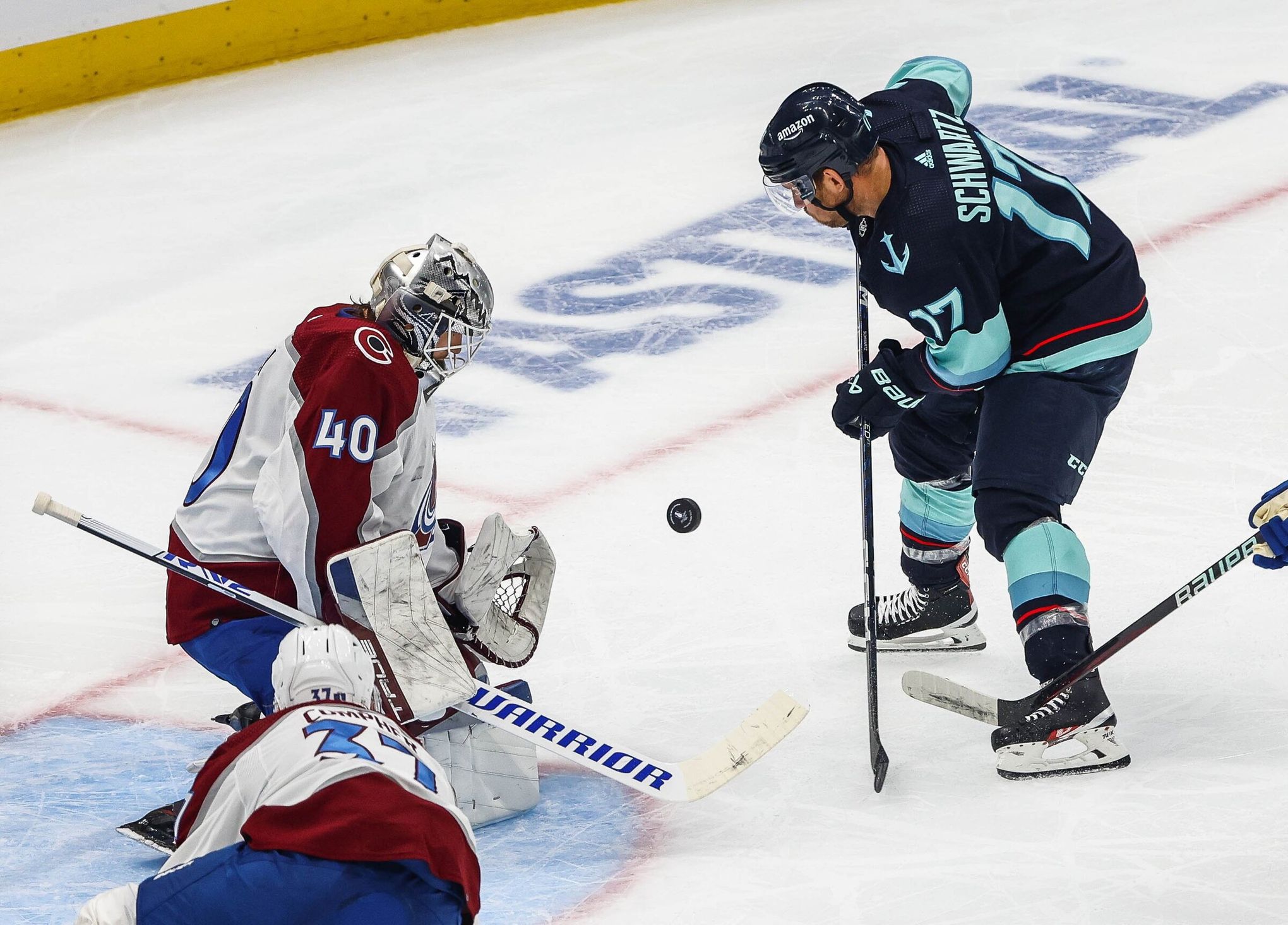 STANLEY CUP PLAYOFFS: Defending champs Avalanche beat Kraken to force Game  7 Sunday night