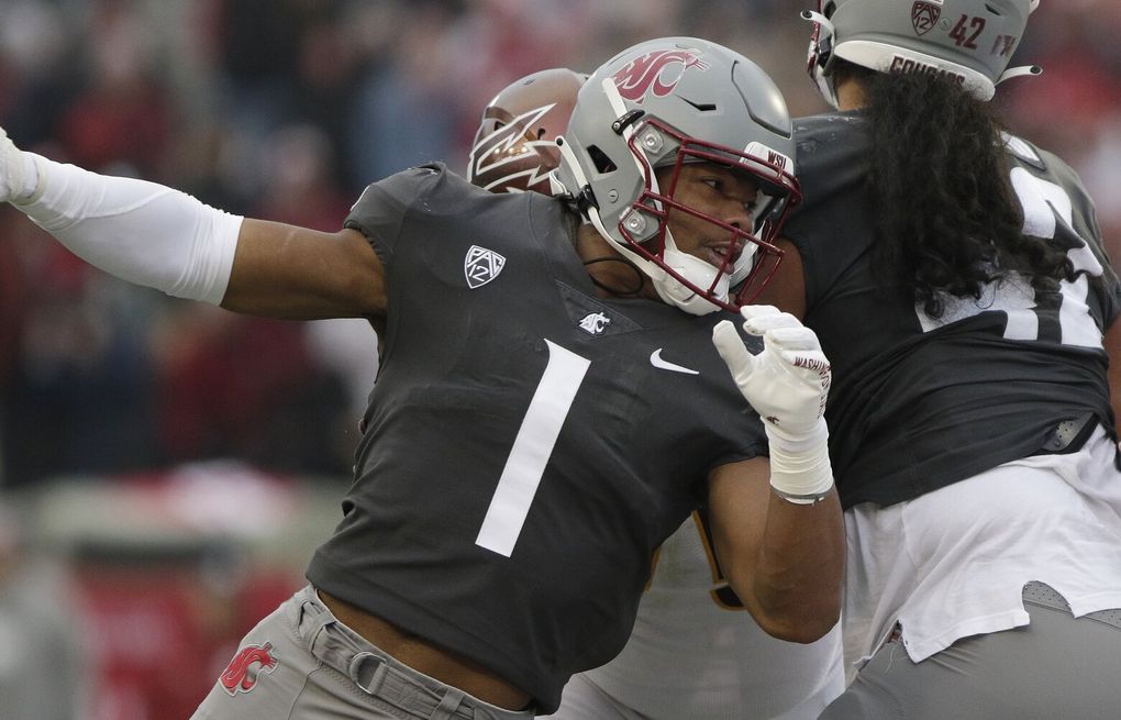 Former Washington State star linebacker Daiyan Henley selected by Los  Angeles Chargers in third round of NFL draft, Washington State University