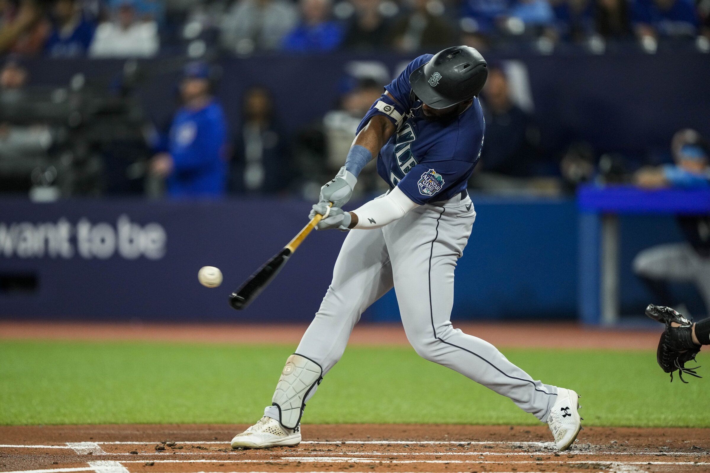 Taylor Trammell makes triumphant return from IL with grand slam for  Mariners, Mariners