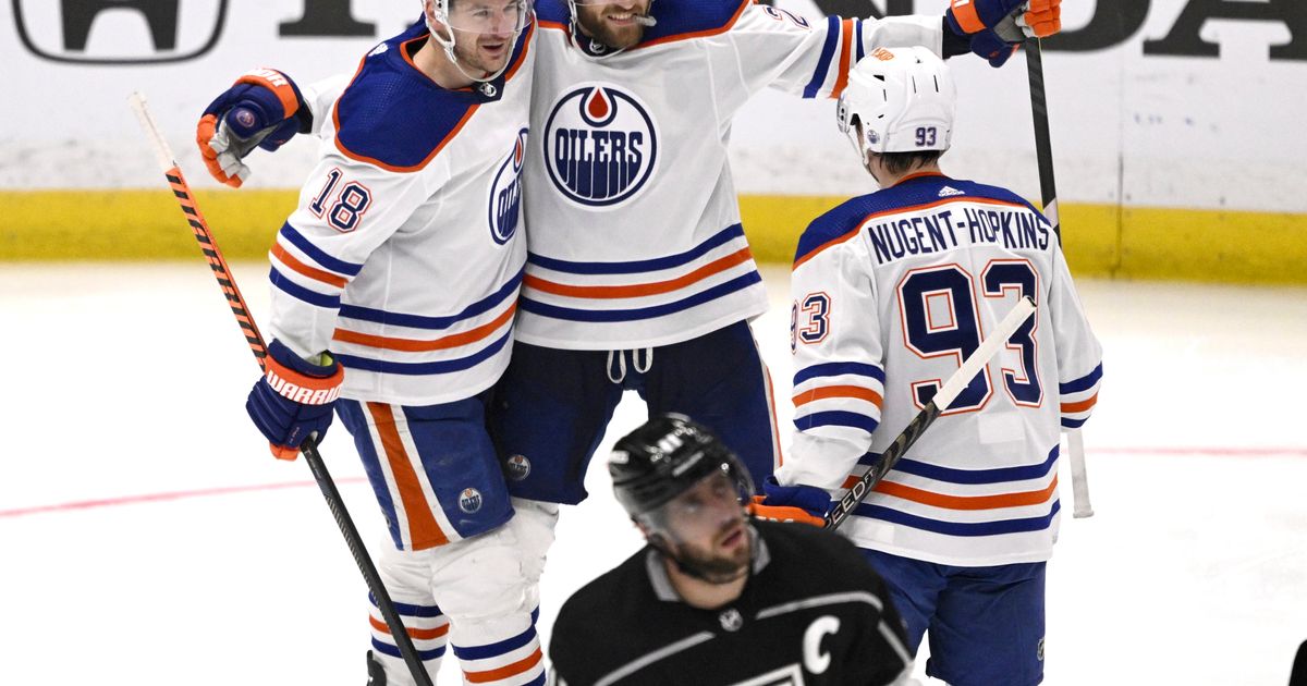 Oilers advance to second round with 54 victory over Kings The