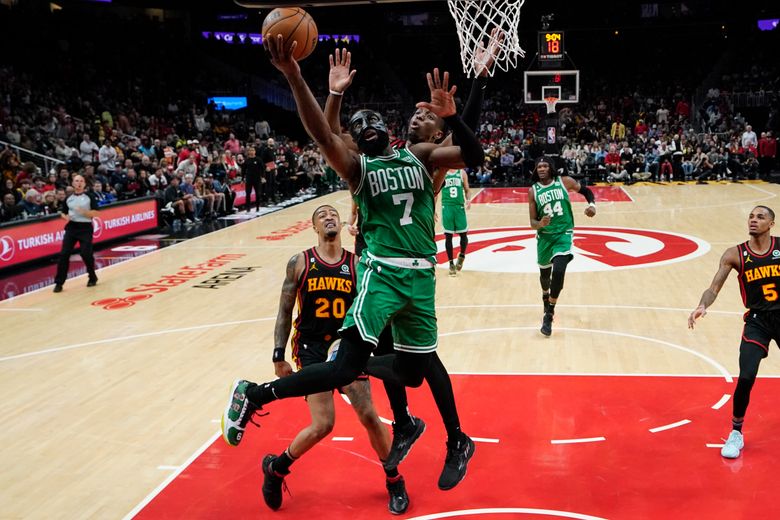 Bring on Philly! Celtics fend off Hawks, face 76ers next | The Seattle Times