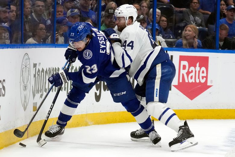 Rough stuff from the Tampa Bay lighting vs Toronto Maple Leafs