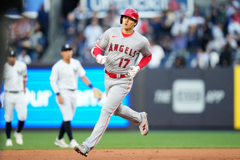 Shohei Ohtani removed in first inning vs. Yankees
