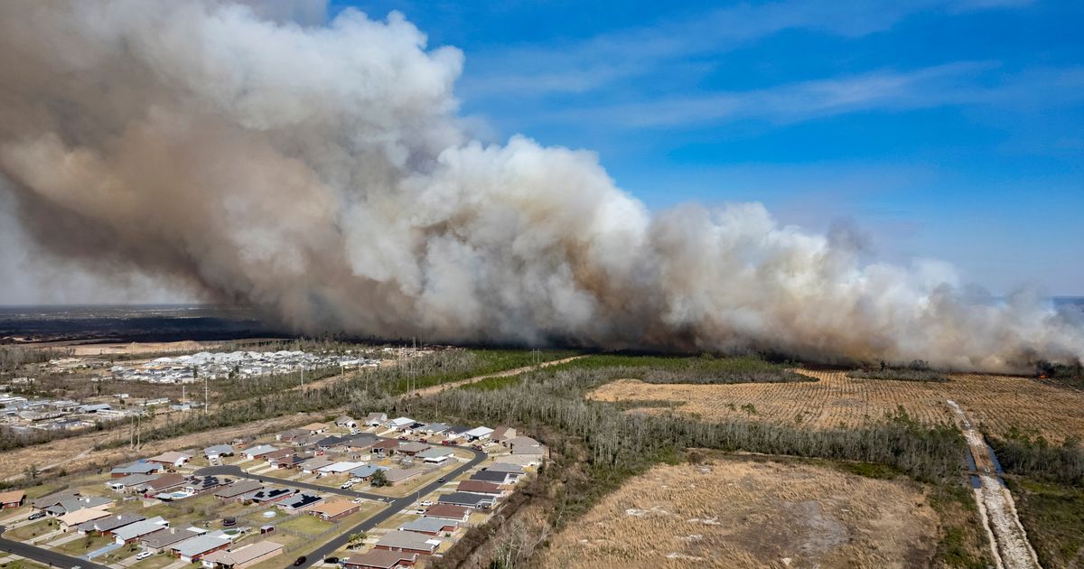Wildfire threat grows as Florida drought gets steadily worse | The ...