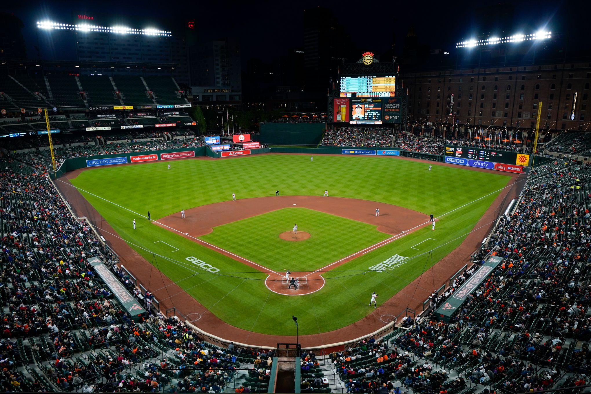 Washington Nationals vs Baltimore Orioles at Oriole Park a…