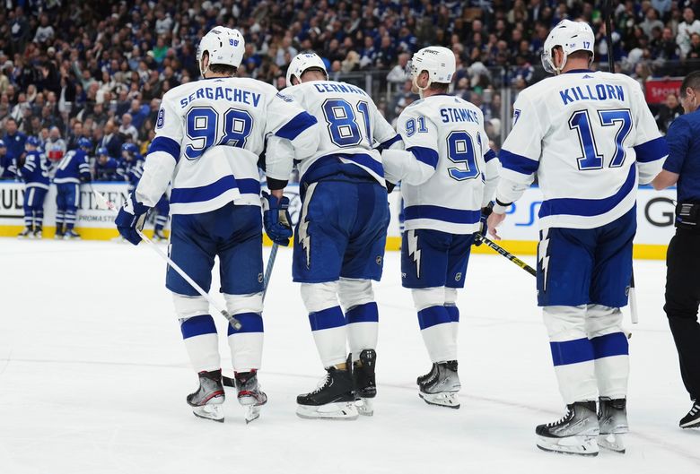 Lightning's Cernak, Eyssimont to miss Game 2 of playoffs