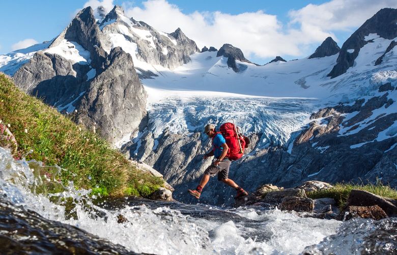 Circumnavigating Glacier Peak is not for the faint of heart. You’ll traverse nearly 90 miles in five to 10 days of hiking, give or take. (Jason Hummel)