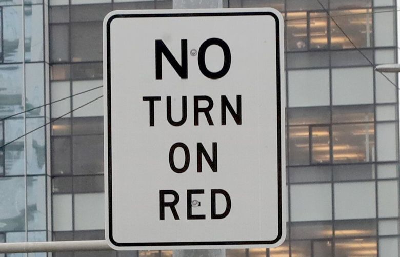 SDOT is two-thirds of the way through installing No Turn on Red signs at 41 intersections downtown. Twenty-eight locations are complete with the rest happening before the July Major League Baseball All Star Week. 223763
