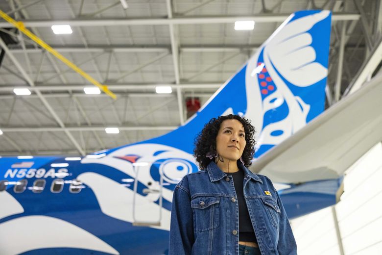 The story behind this Alaska Air 737's stunningly Northwest paint