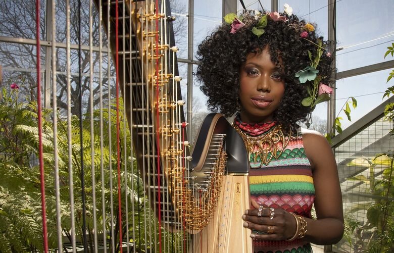 Grammy-nominated harpist Brandee Younger performs at Jazz Alley June 6-7.