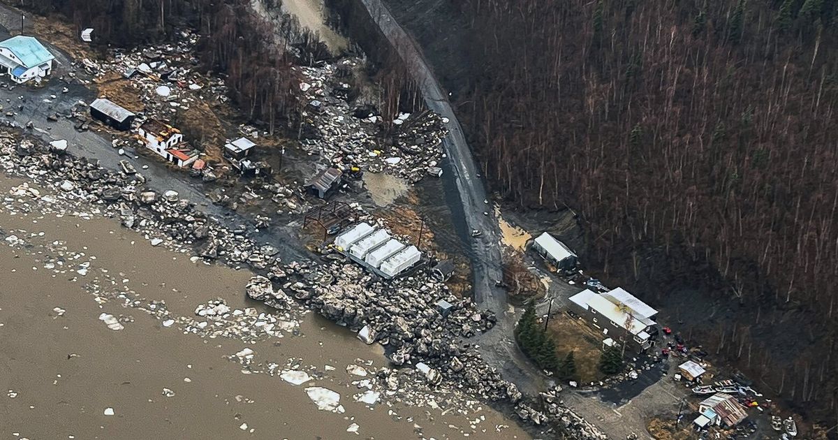 Breaking ice jams, rapid snowmelt flood homes, businesses and roads across Alaska The Seattle