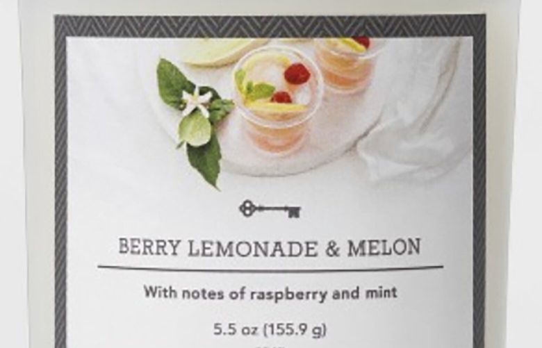 This image provided by the U.S. Product Safety Commission shows Threshold Glass Jar Candles.  Target is recalling almost 5 million candles over laceration and burn hazards, according to a Thursday, May 18, 2023 notice published by the U.S. Consumer Product Safety Commission. The recall impacts Threshold-branded glass jar candles in multiple sizes and various scents.     (U.S. Product Safety Commission via AP) NYBZ502 NYBZ502
