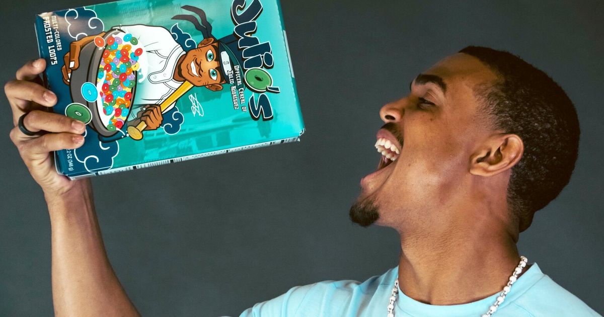 Reds MVP gets his own cereal