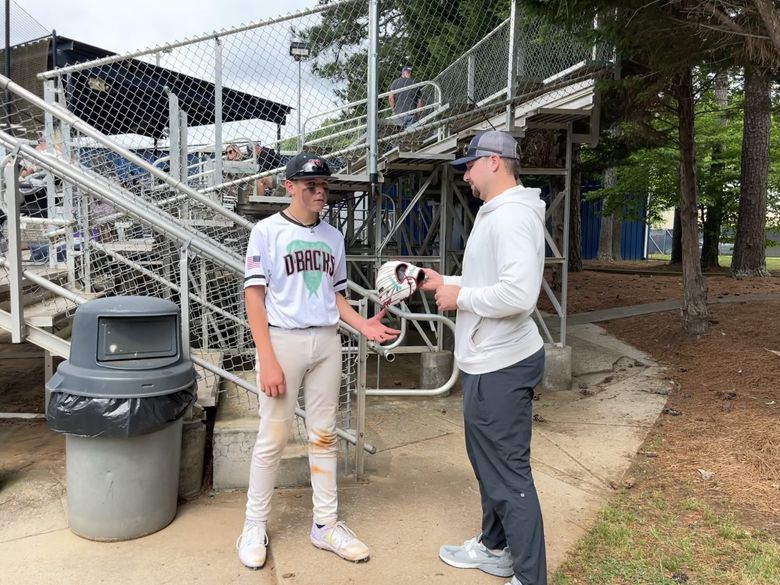Attending Cal Raleigh's brother's baseball game reveals a 13-year