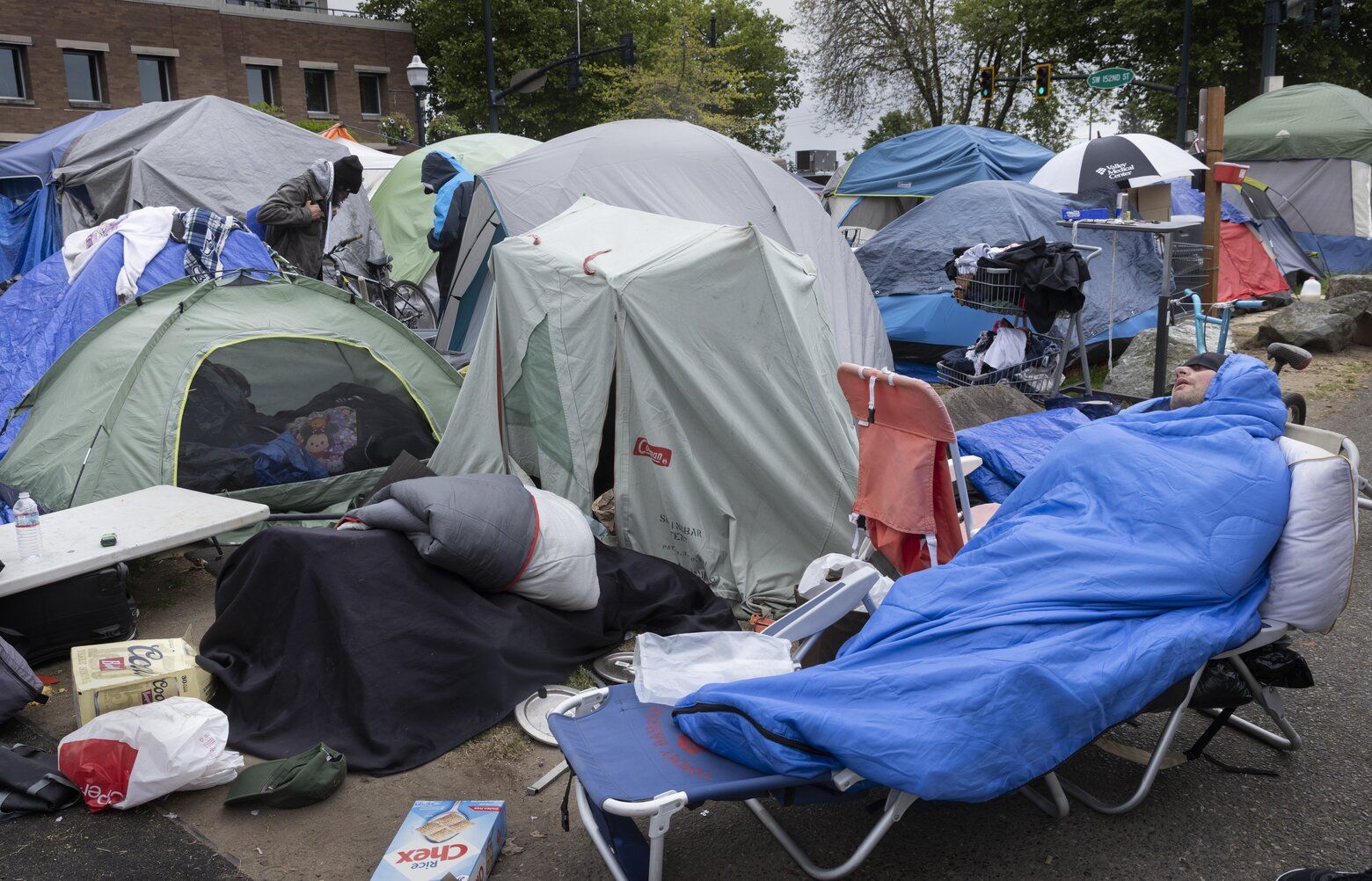 Burien Encampment Deadline Passes — Questions Over Legality And Shelter ...