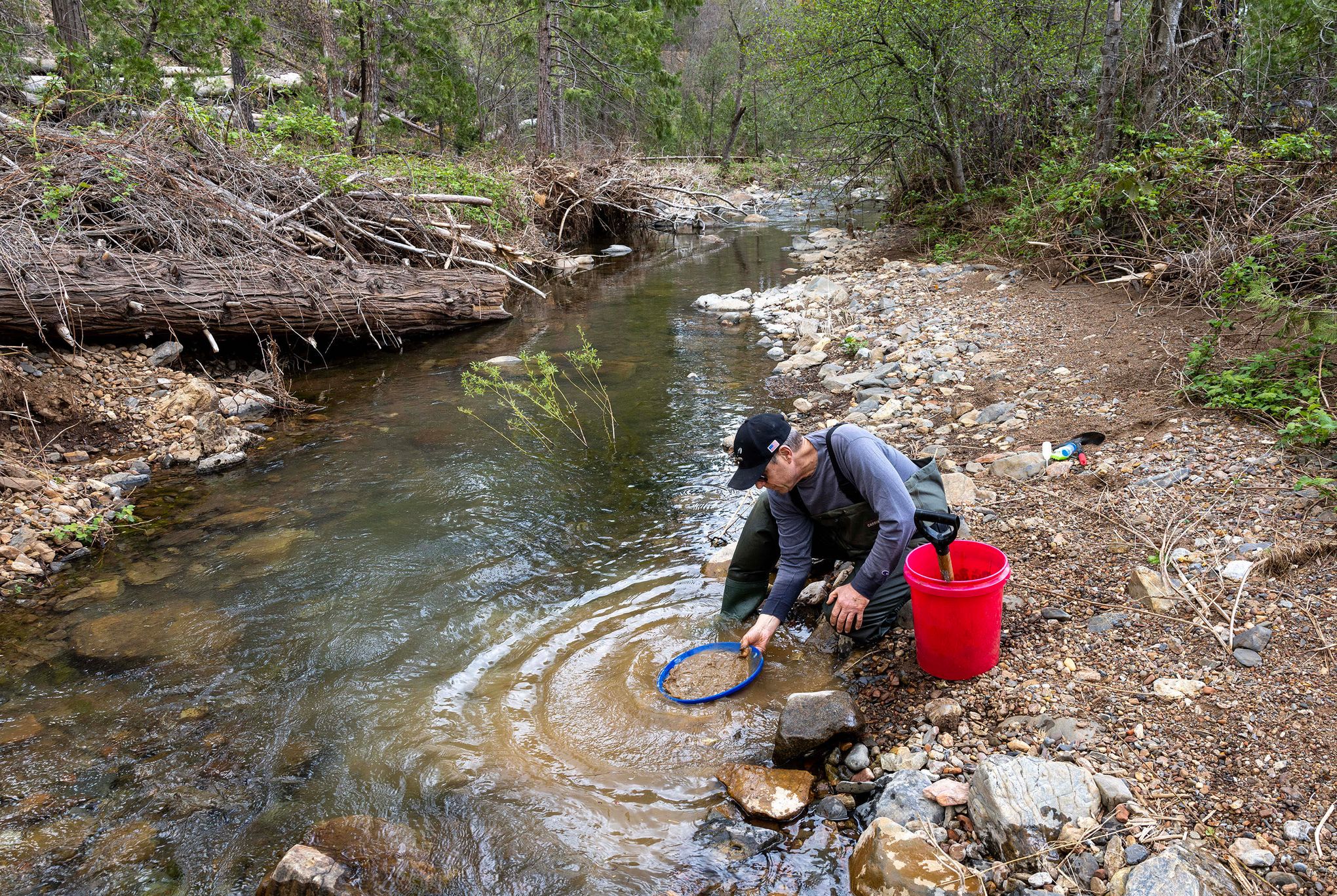 Modern-day prospectors take notice as raging California rivers replenish historic Gold Rush spots