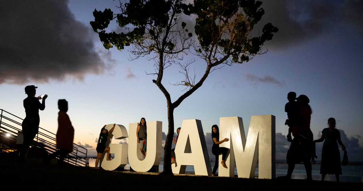 Typhoon Mawar lashes Guam US island territory known as Where America
