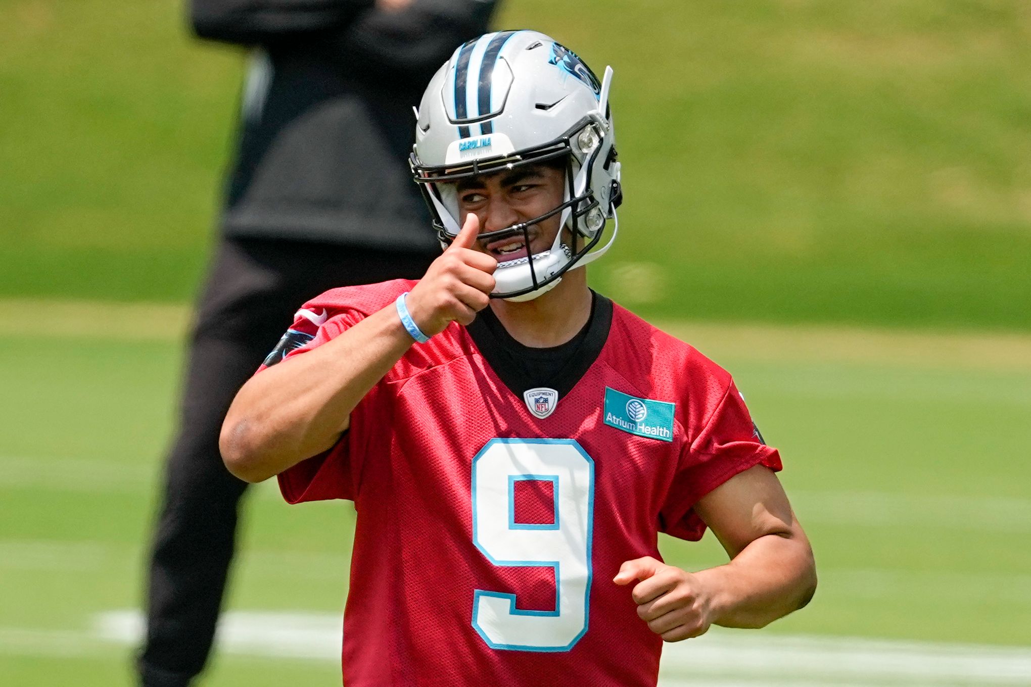 PRACTICE PHOTOS: First practice in new threads for QB Baker