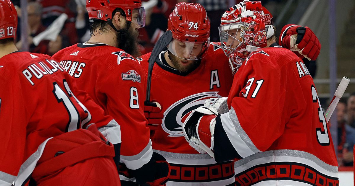 Canes beat Devils, move into 1st in Metropolitan Division - Seattle Sports