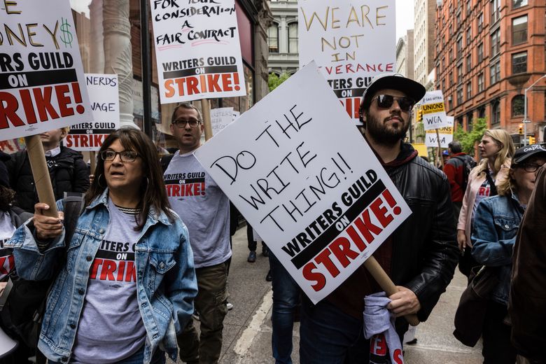 Hollywood is calling it 'the Netflix strike.' Here's why - Los