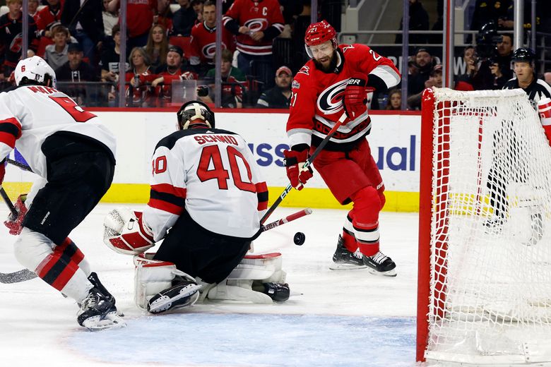 Hurricanes top Devils, go up 2-0 in 2nd-round playoff series - NBC Sports